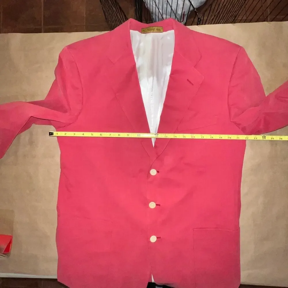 Vintage Nordstrom The Natural Style Blazer Red ish color size 38L